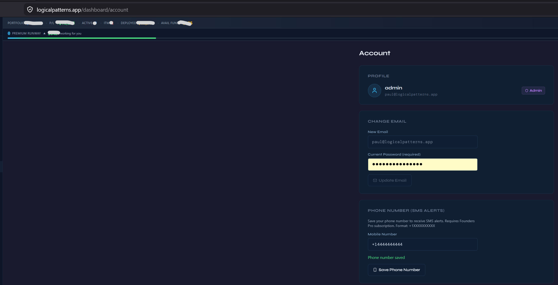 Step 3 — Member clicks Save